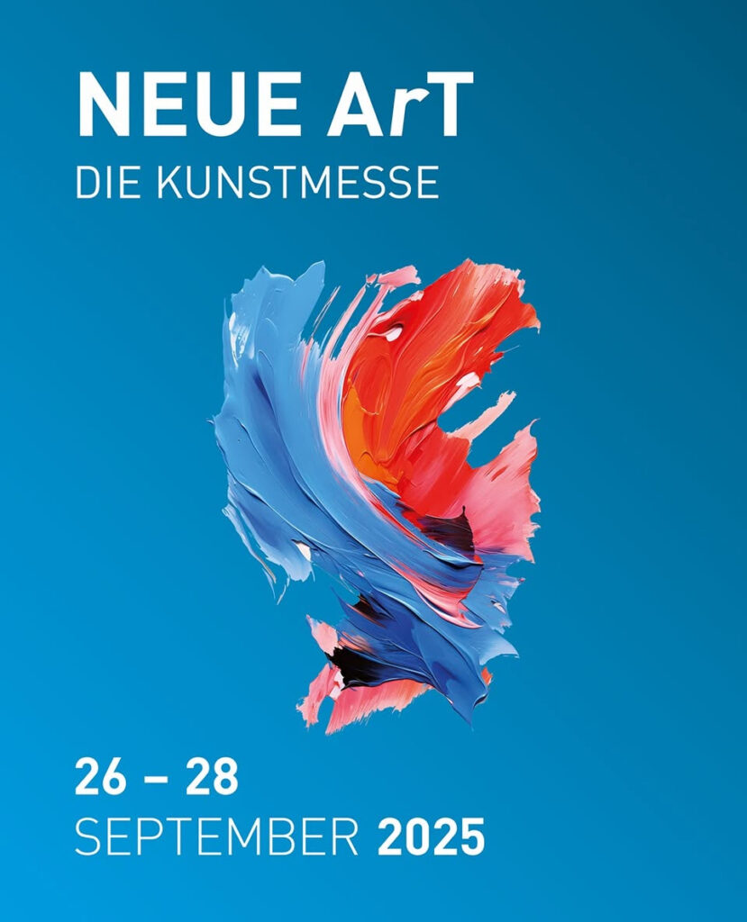 poster der kunstmesse Neue Art Dresden 2025